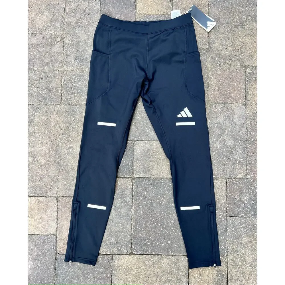 Men's Adidas 365 thermal running tights size L